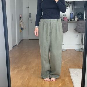 &Other stories 100% linen pants